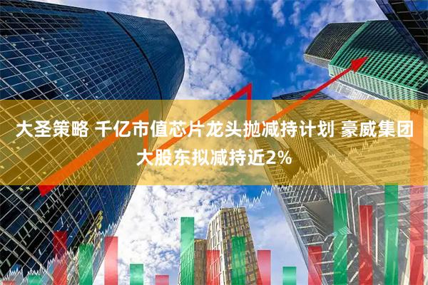 大圣策略 千亿市值芯片龙头抛减持计划 豪威集团大股东拟减持近2%