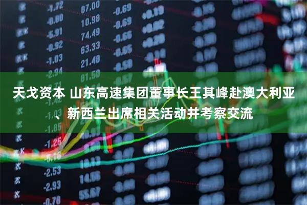 天戈资本 山东高速集团董事长王其峰赴澳大利亚、新西兰出席相关活动并考察交流